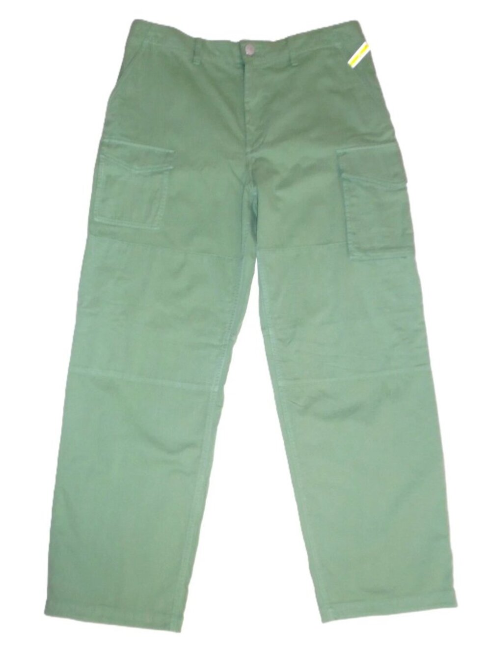 NWOT Rag & Bone Nora Wide Leg Cargo Utility Pant 100% Cotton Olive Army Green 30 - Picture 3 of 9